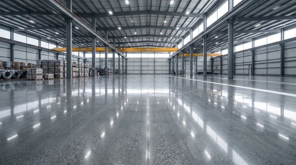 Beton Tam Parlak Uygulaması