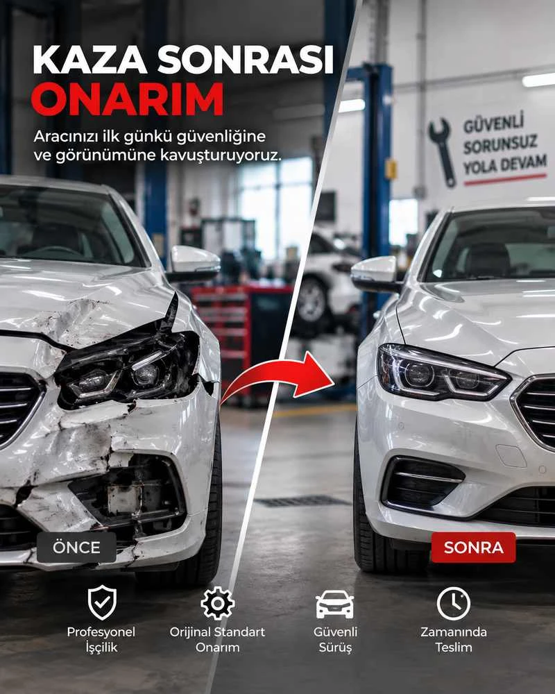Kaza sonrası onarım